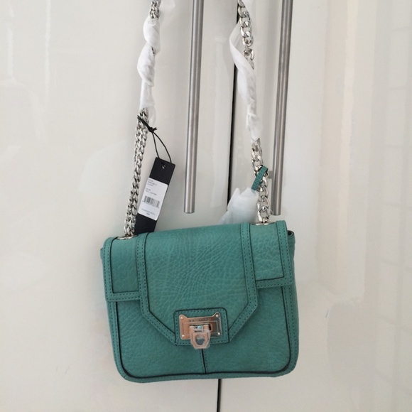 NWT Rebecca Minkoff Alaina Purse Bag Teal